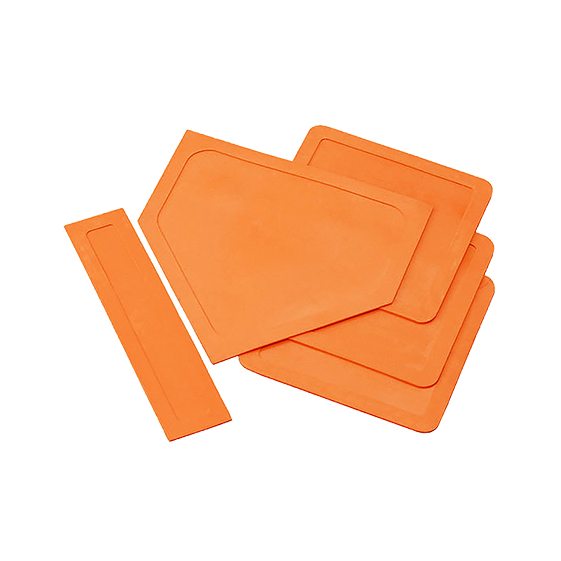 Set Bases Caucho Béisbol -3 Bases y 1 Home Base