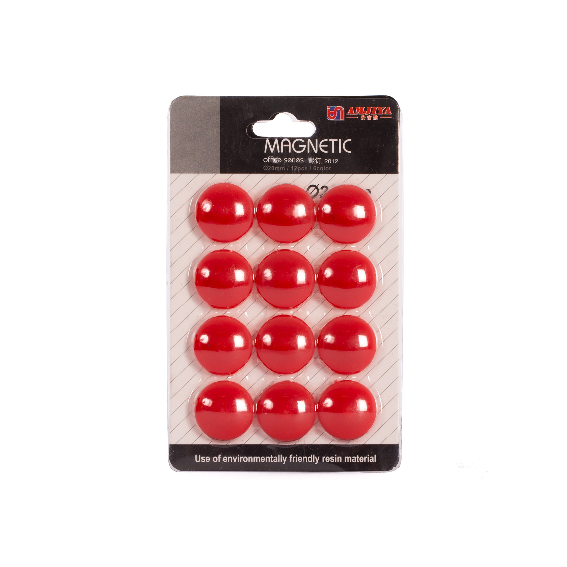 Set 12 Imanes para Pizarra