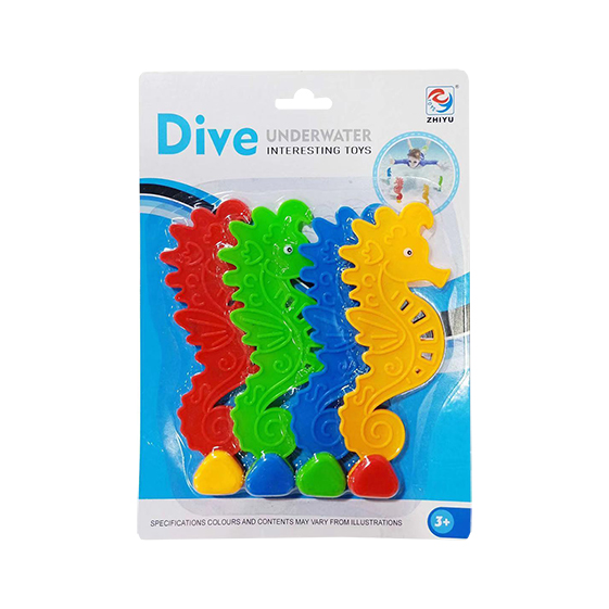 Set Acuático 4 Caballitos de Mar