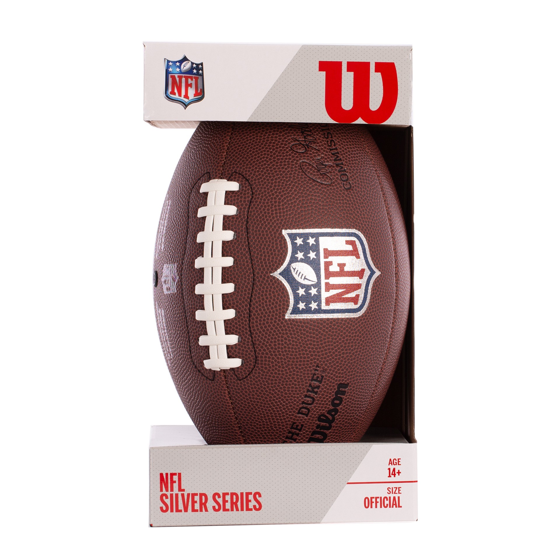 Balón Fútbol Americano Wilson Nfl Duke Réplica - con Expositor -