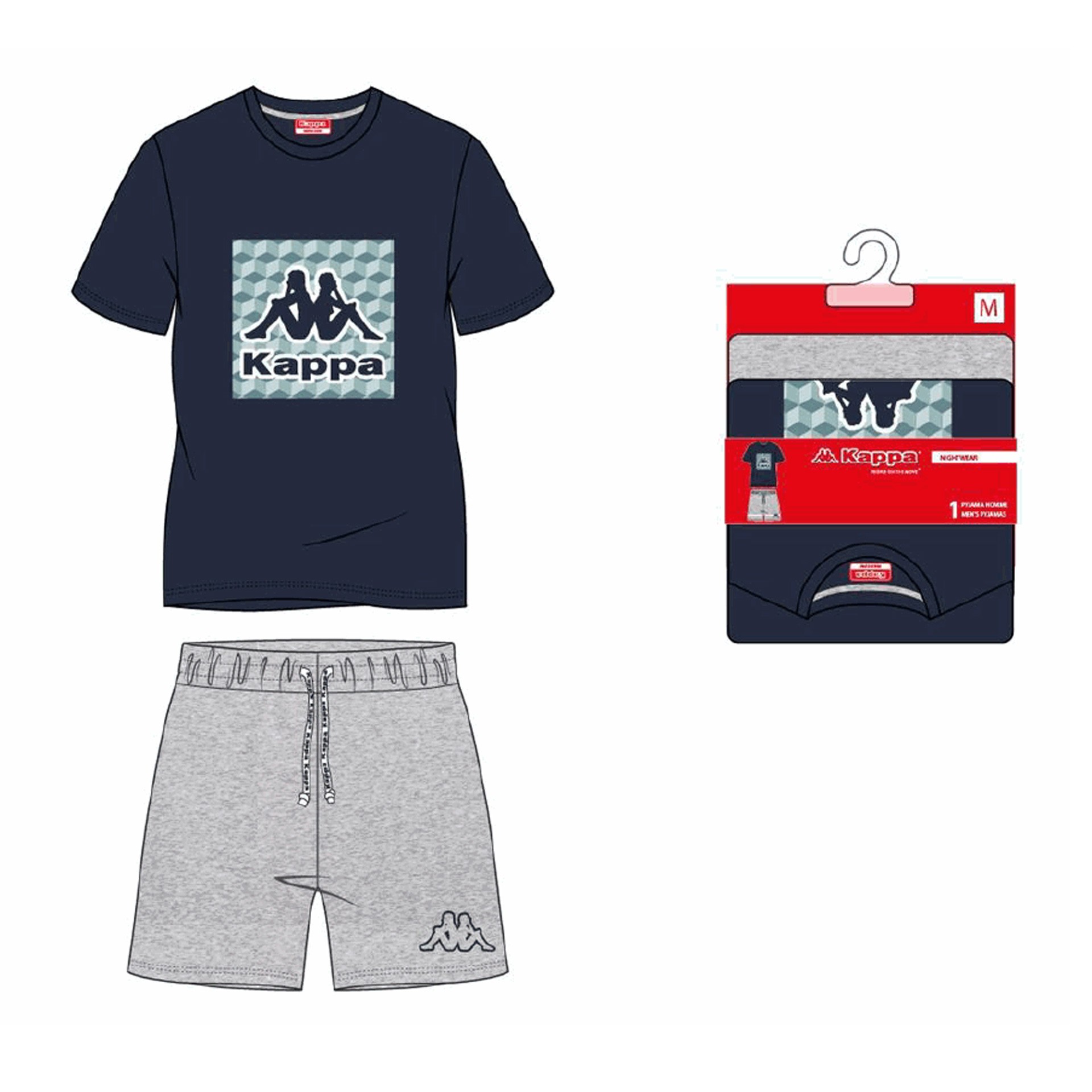 Caja de 12 Pijamas Hombre Kappa 39493633