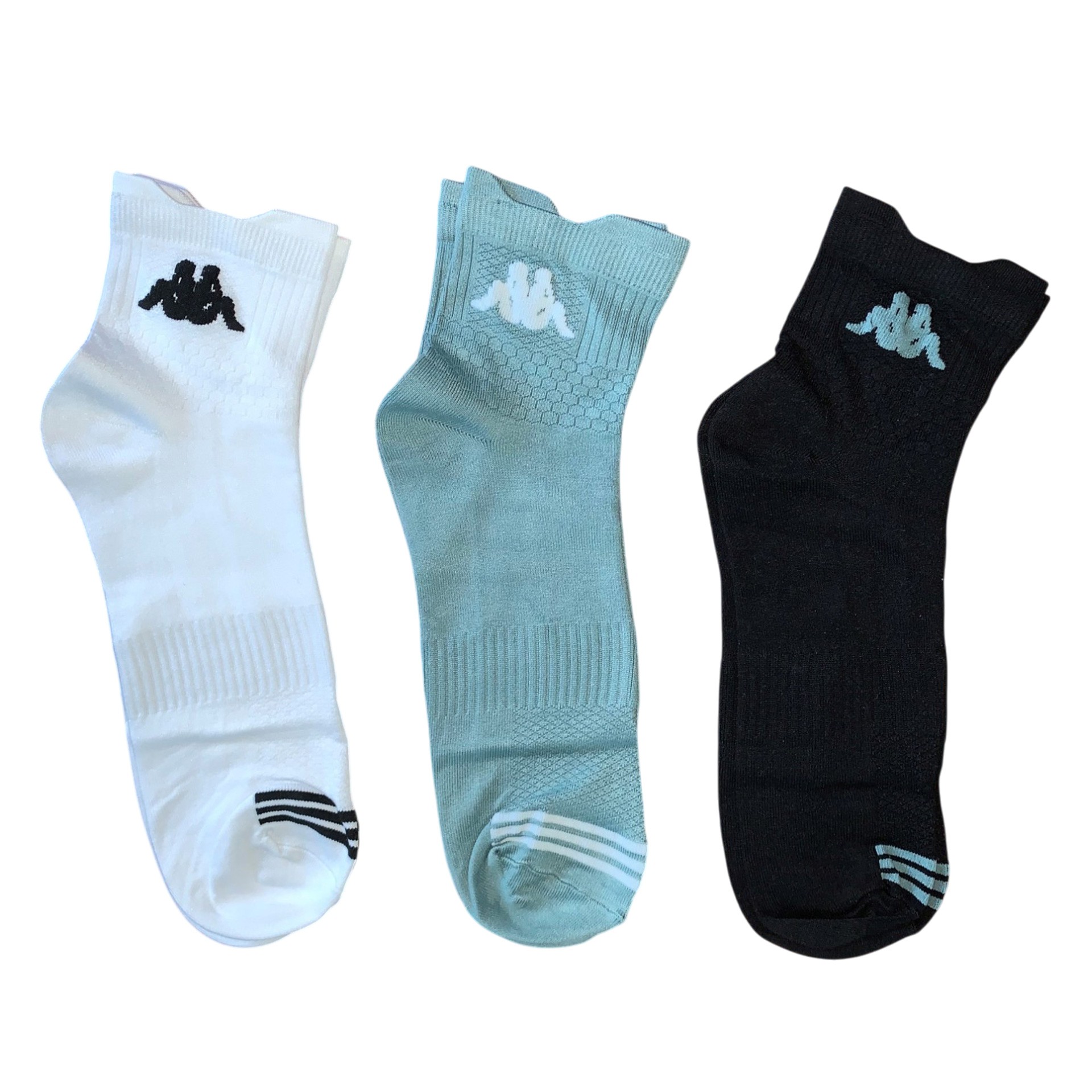 Caja de 20 Tripacks de Calcetines Kappa Micro Recycle 99890559 T. 39-42