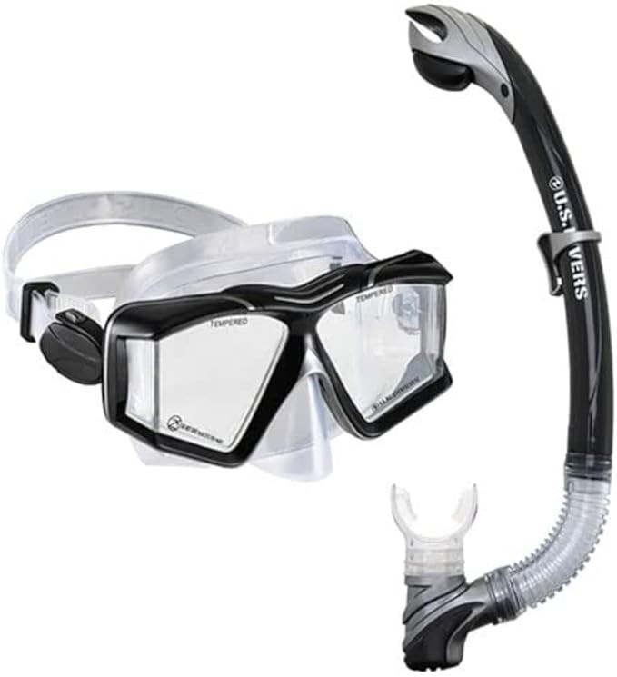 Set Máscara U.s. Divers Combo Sideview Ii